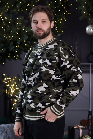 Чоловічий светр "Мілітарі"