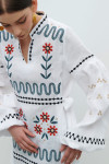 Лляна жіноча сукня біла Літо